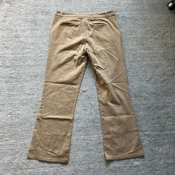 Bonobos Mens Pants Tan Athletic Fit Stretch Flat Front Trouser Chino 37x30 - Picture 6 of 6